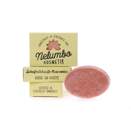 NELUMBO Schafmilchseife Rose Natur - Markt-Apotheke Greiff
